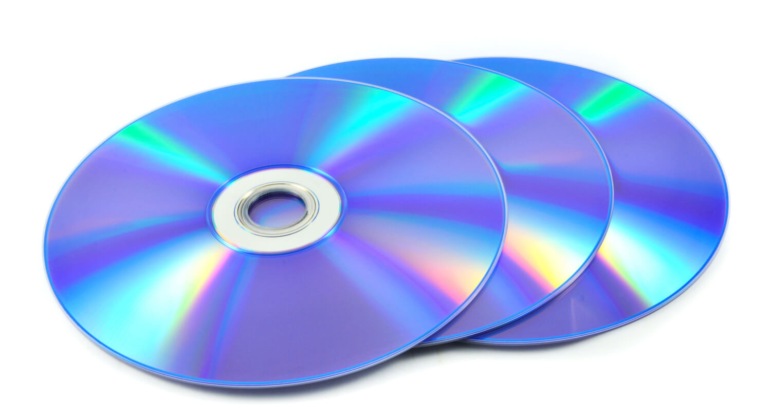 Stack of Blu-ray discs
