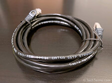 10 ft Cat 6A Ethernet cable