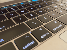 Clicking any of the keys on a keyboard is called a "keystroke"