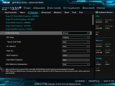 The ASUS UEFI Bios Utility